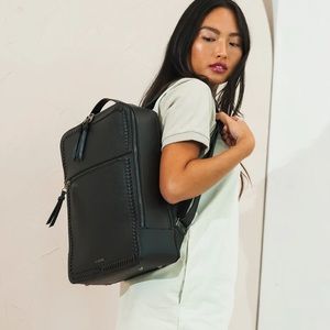 Calpak Black Kaya Laptop Backpack